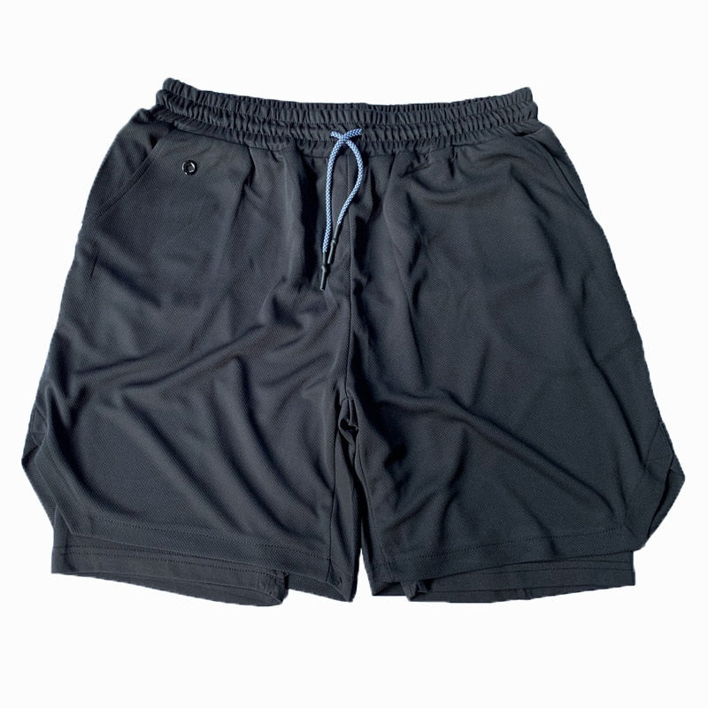 2 in 1 Fitness Training & Running Shorts