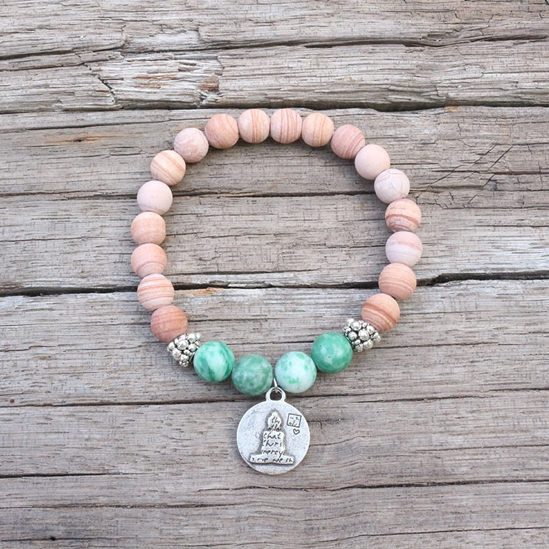 Natural Stone Meditation108 Mala Beads