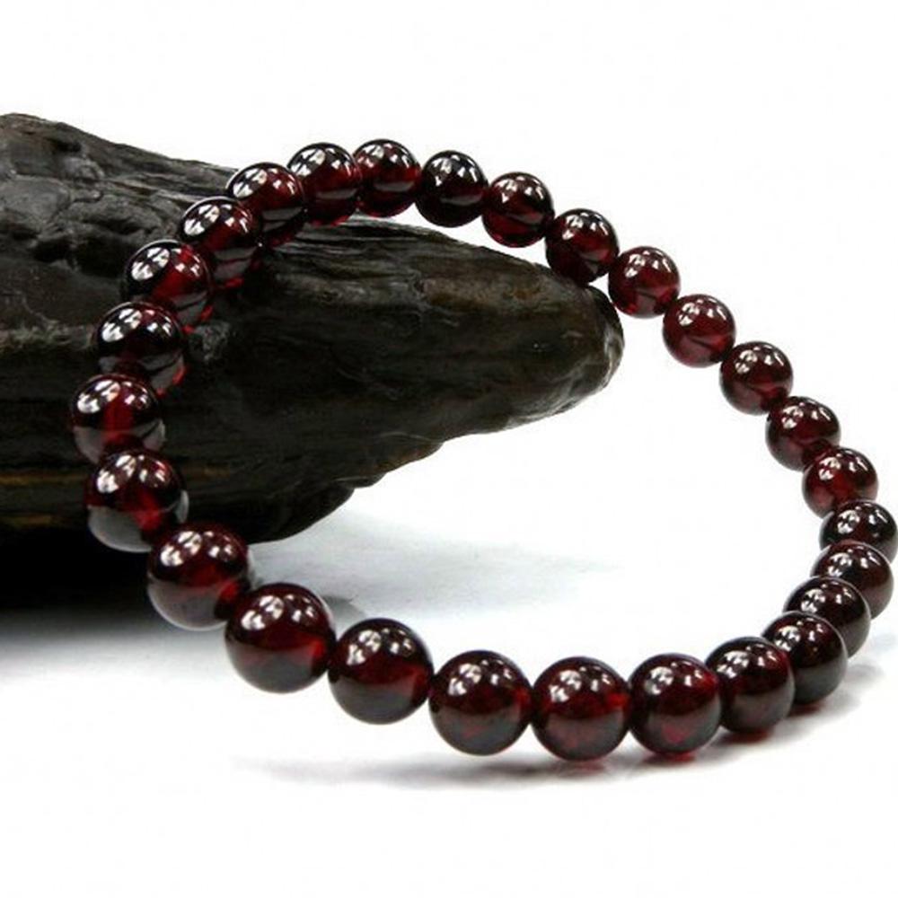 Garnet Crystal Bracelet