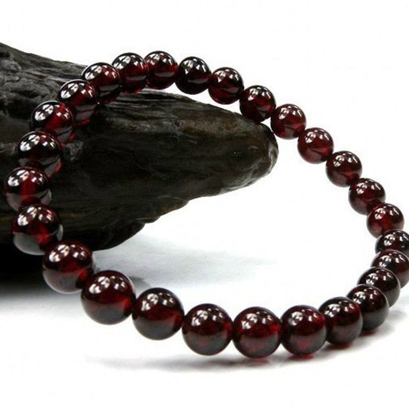 Garnet Crystal Bracelet
